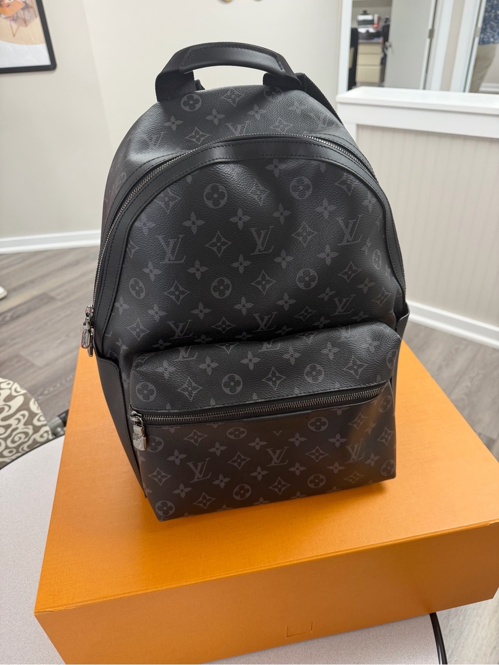 Louis Vuitton Discovery PM Black Monogram Eclipse Backpack